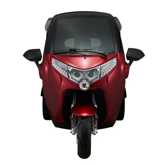 ENERBIKE TRIO CABIN - elektrická trojkolka s uzavretou kabínou - 1kW 60V 45Ah, bez vodičského 25km/h